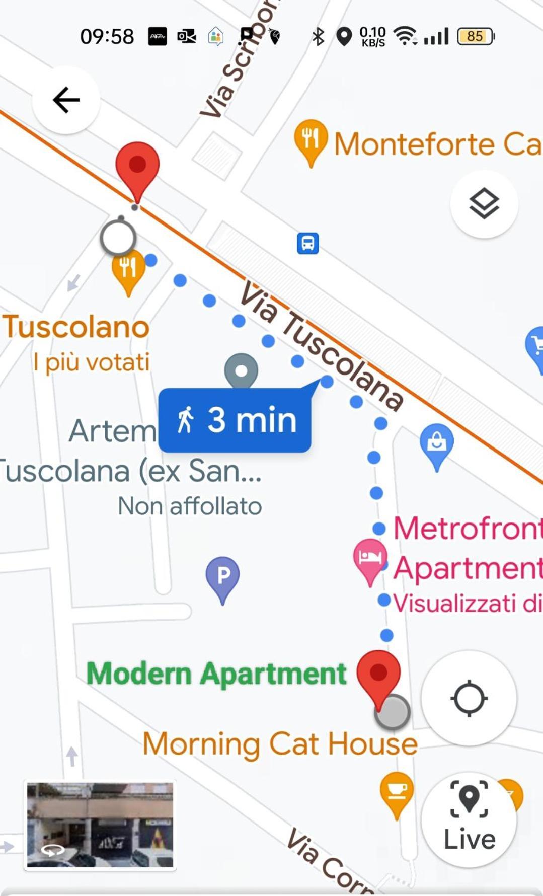 Metro A Modern Apartment Rzym Zewnętrze zdjęcie